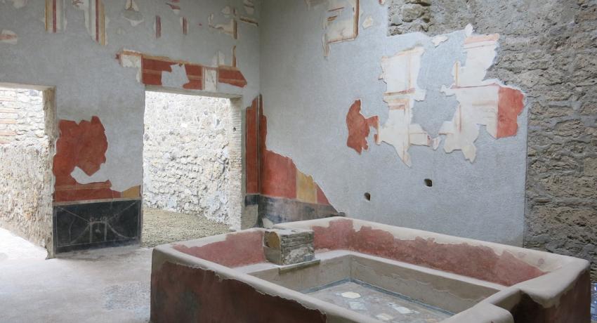 vasca Fullonica di Stephanus in Pompei